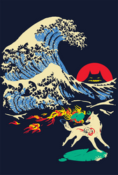 The Great Wave off Oni Island