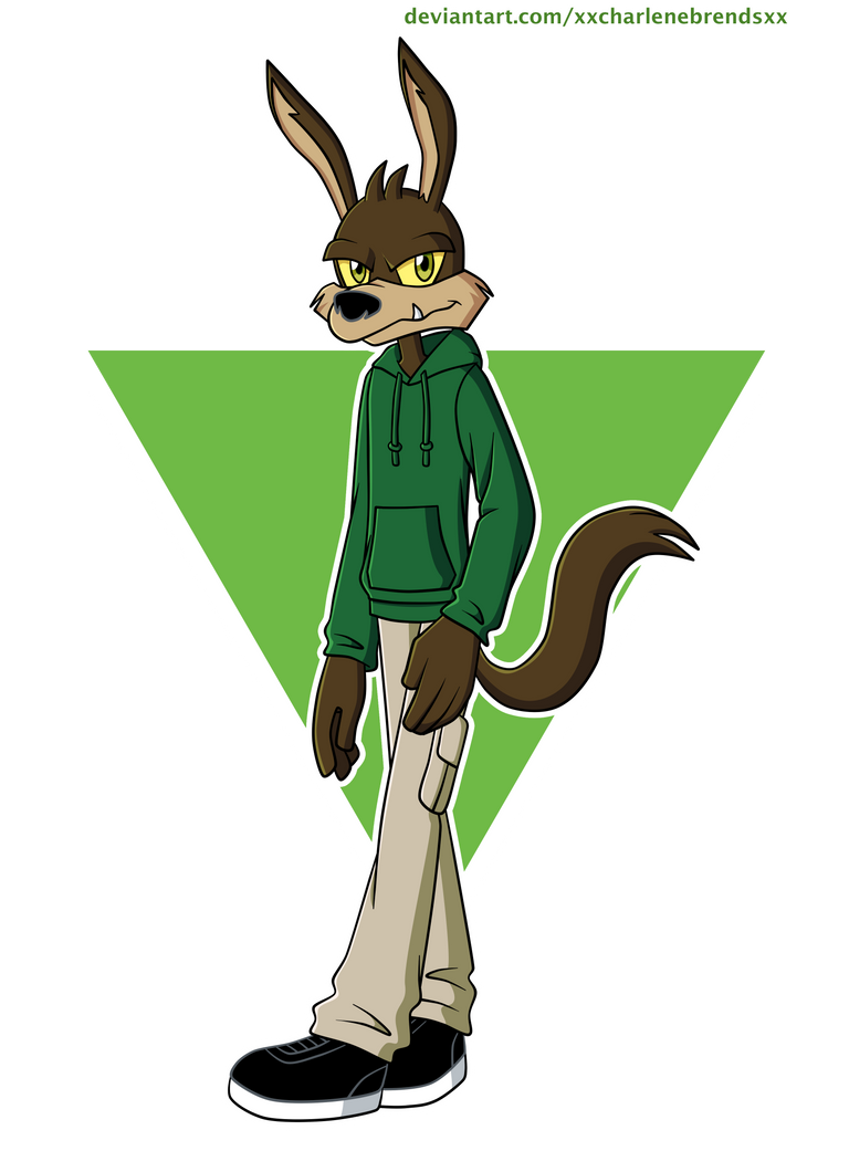 Tech E. Coyote - casual by xXCharleneBrendsxX on DeviantArt