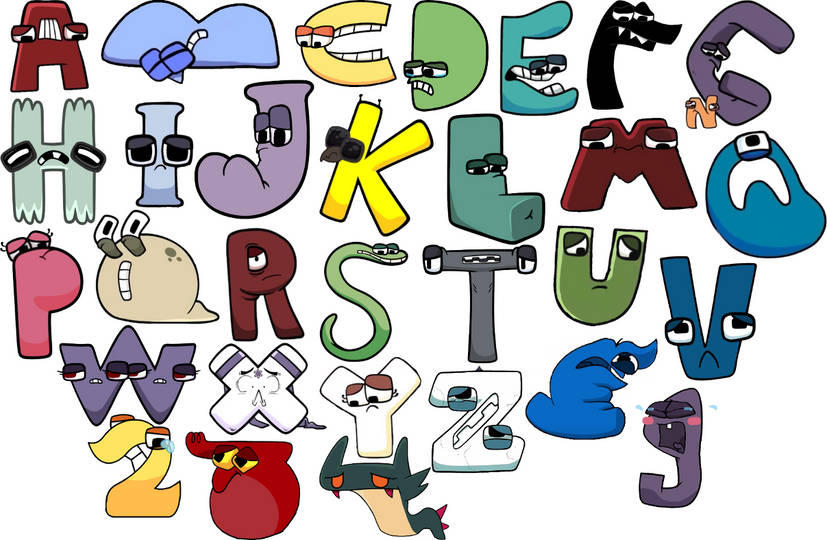 26 Letters, 4 Numbers And G Jr Sad Crying by AlphabetLoreFan989 on ...