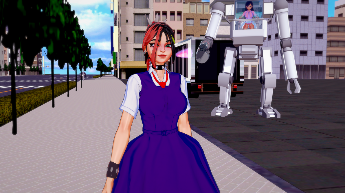 Metal Raphael girls: Mecha 4 (Commission) by shadow1333 on DeviantArt