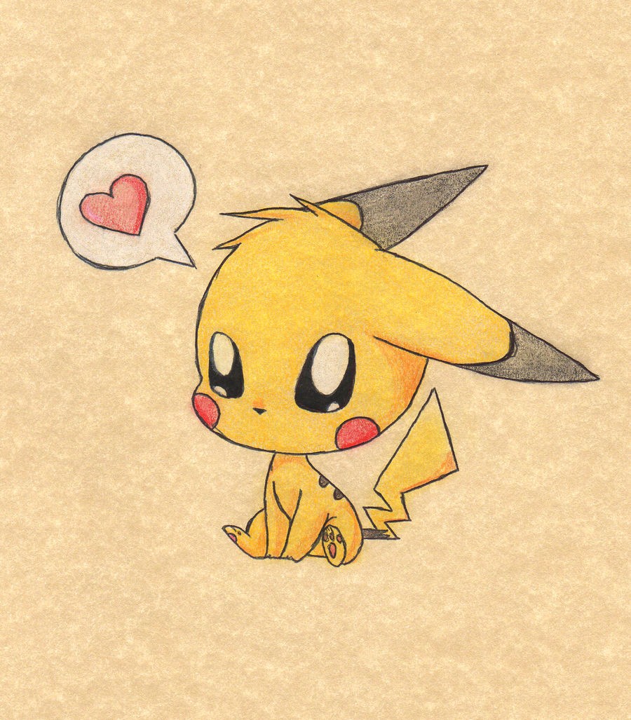 Chibi Cute Pikachu By Anais Thunder Pen On Deviantart
