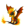 Chibi cute Magma