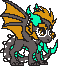 Chibi Knor piwel pixel