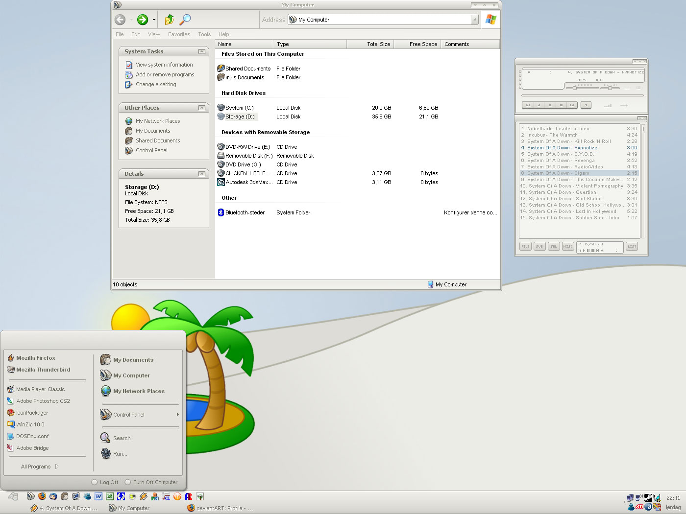 My desktop v1 by rostock