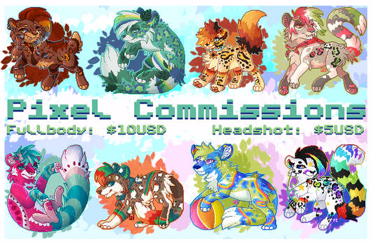 Pixel Commissions .:TEMPORARY HOLD:.