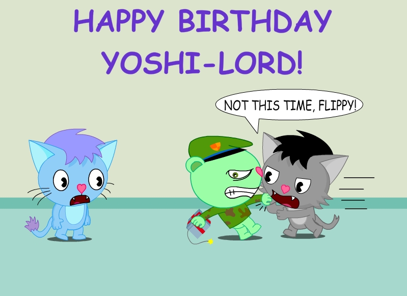 B-day gift for Yoshi-lord