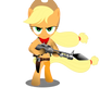 Gunner Applejack (Shirt design)