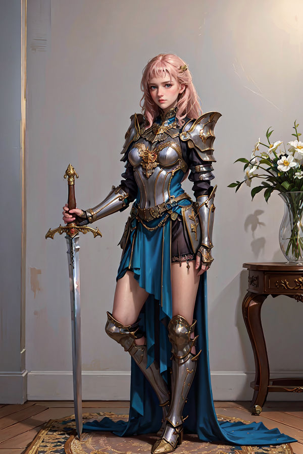 Knight Riger Girl Knight girl 001 by Dark-hahaman on DeviantArt