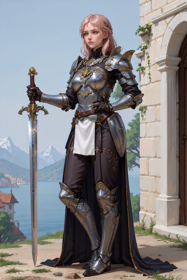 Knight Riger Girl Knight girl 012 by Dark-hahaman on DeviantArt