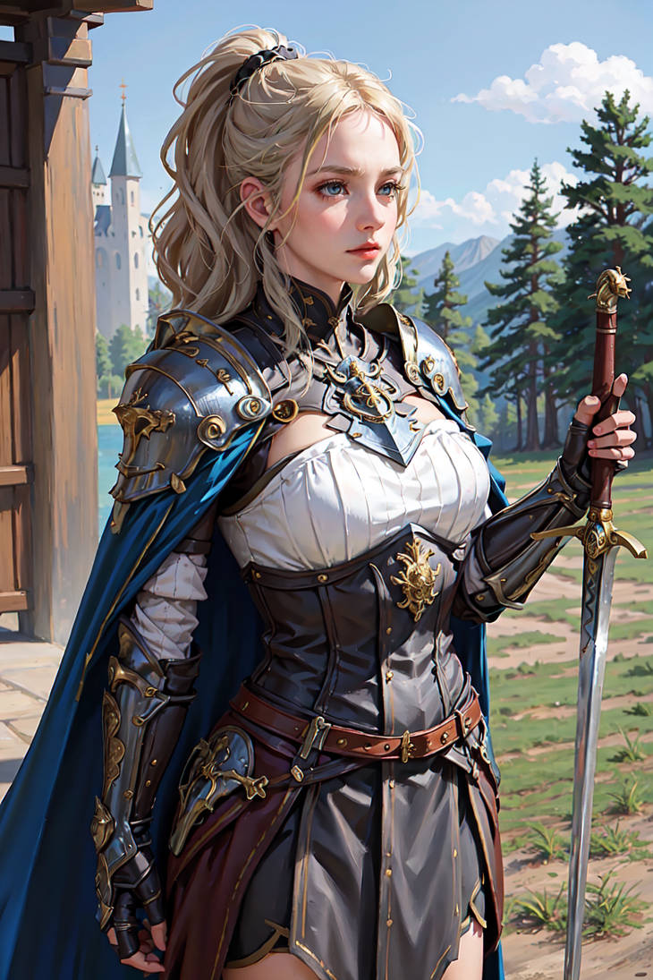Knight Riger Girl Knight girl 024 by Dark-hahaman on DeviantArt