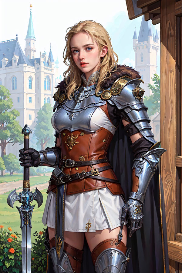 Knight Riger Girl Knight girl 042 by Dark-hahaman on DeviantArt