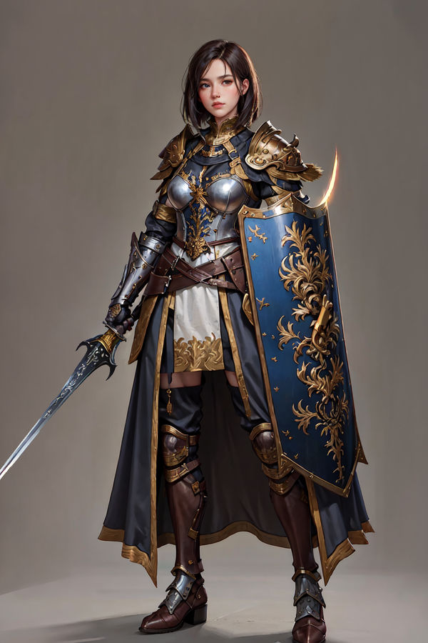 Knight Riger Girl Knight girl 068 by Dark-hahaman on DeviantArt