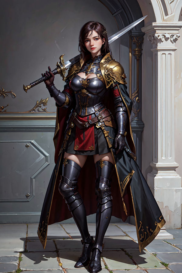 Knight Riger Girl Knight girl 092 by Dark-hahaman on DeviantArt