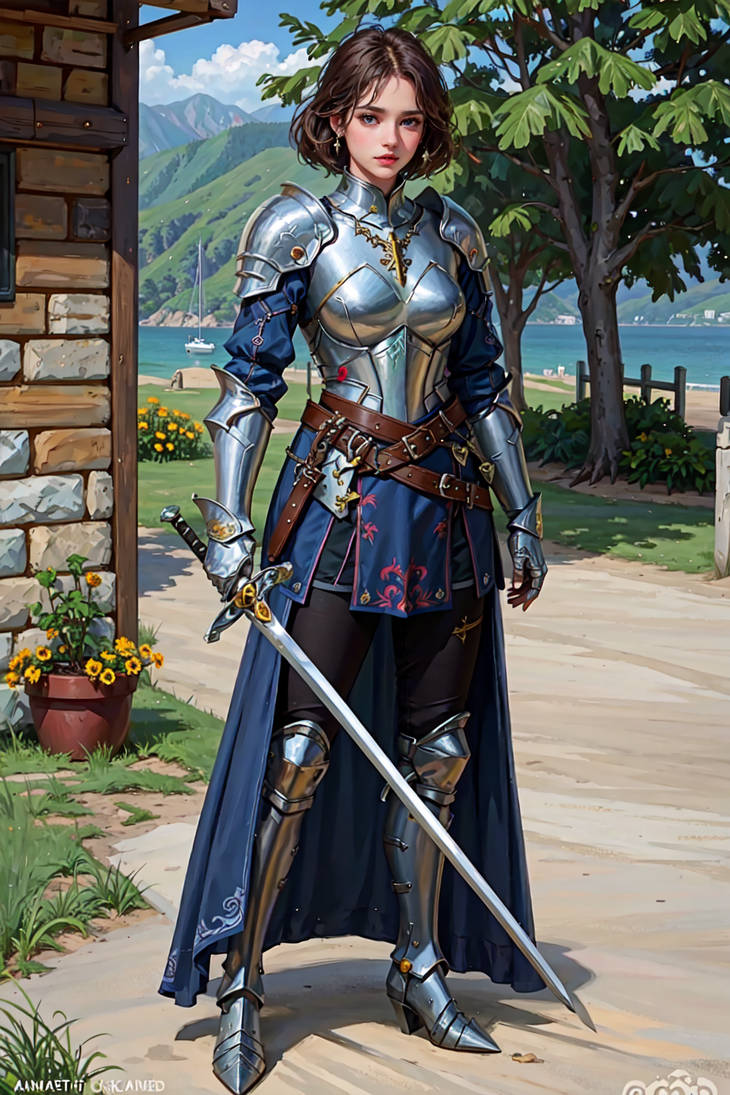 Knight Riger Girl Knight girl 138 by Dark-hahaman on DeviantArt