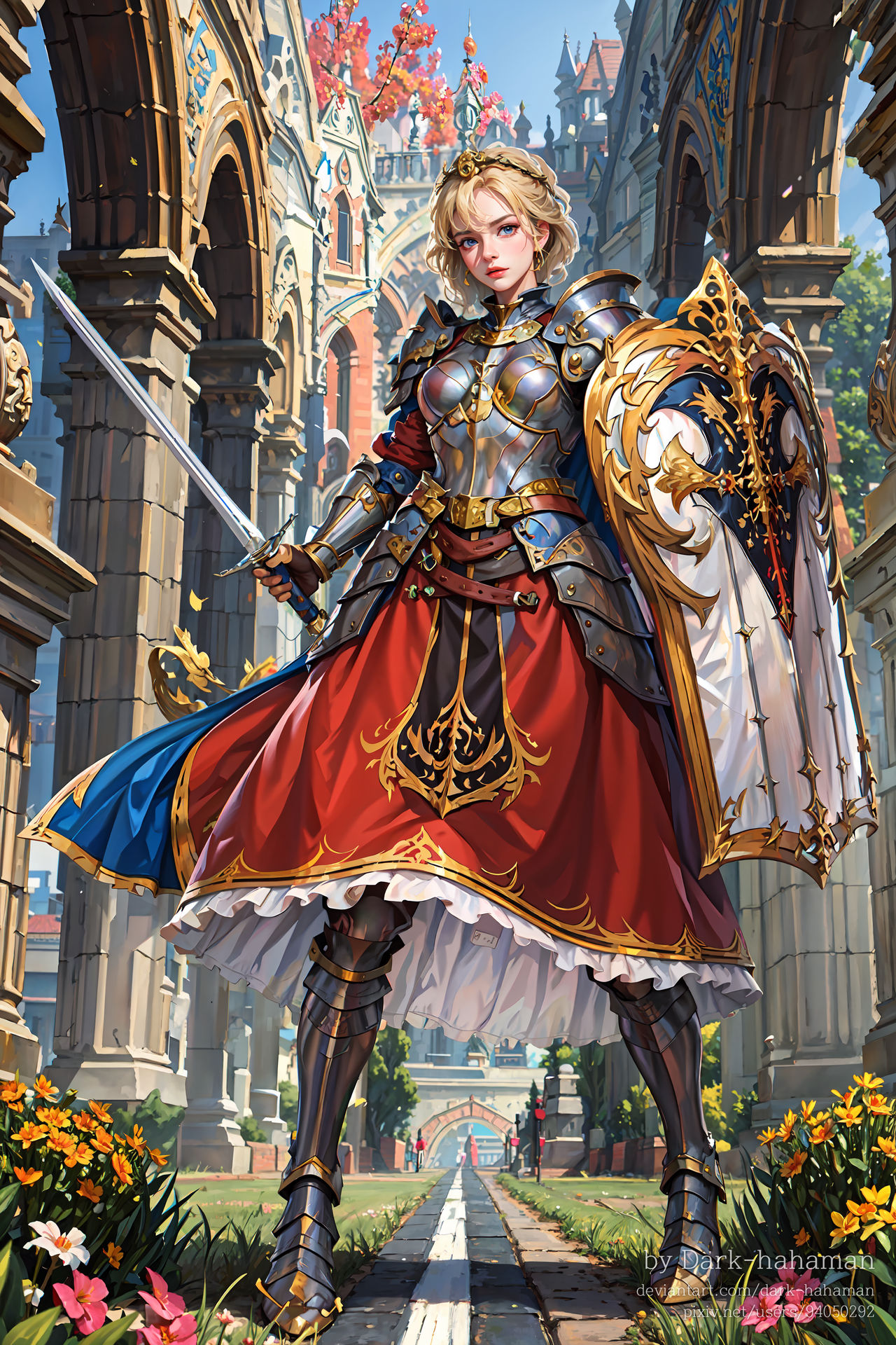 Knight Riger Girl Knight girl 176 by Dark-hahaman on DeviantArt