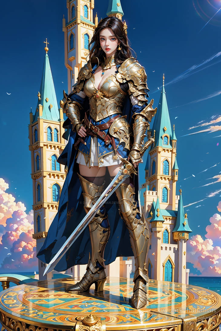 Knight Riger Girl Knight girl 200 by Dark-hahaman on DeviantArt