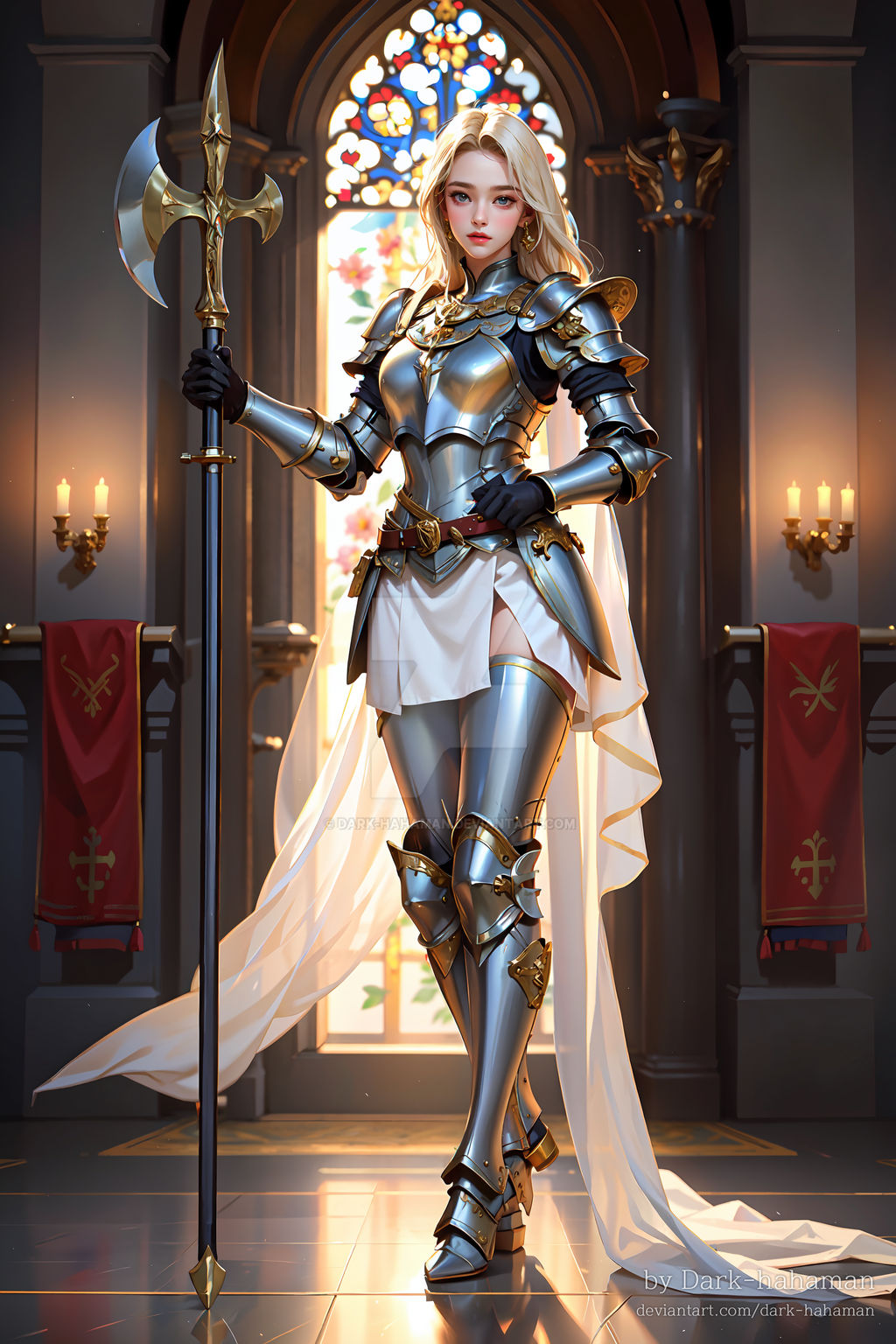 Knight Riger Girl Knight girl 216 by Dark-hahaman on DeviantArt