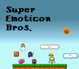 Super Emoticon Bros.