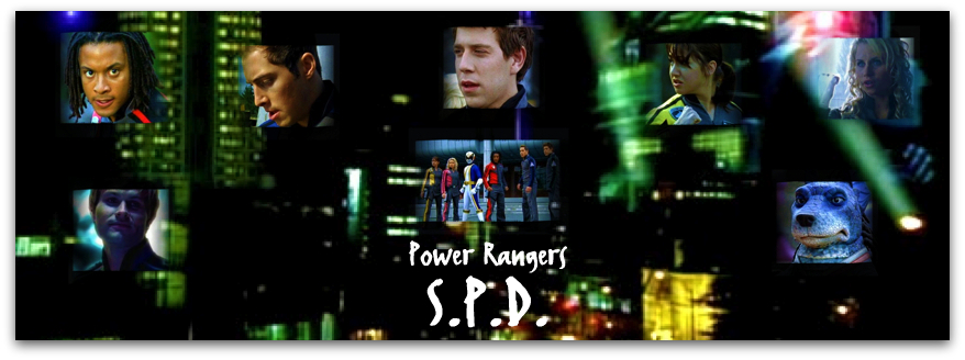 Power Rangers S.P.D. Banner