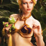Wondercon 2014 - Slave Princess Leia Rapunzel III