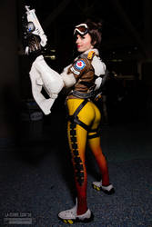 Tracer Cosplay - Overwatch by Amouranth II