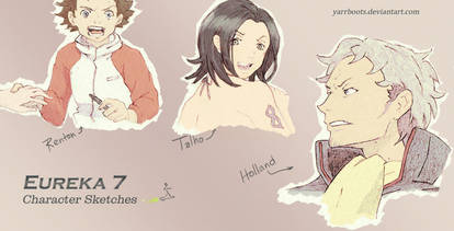 Eureka 7 Chars -colored-