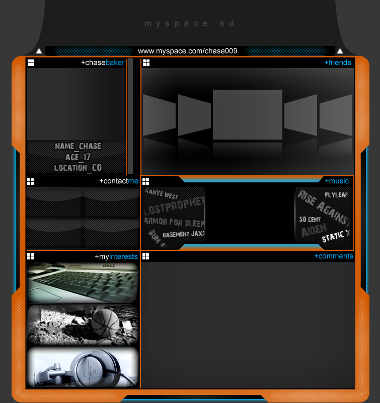 Myspace Layout Vol.1