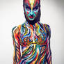 Life performance Body painting
