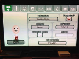 Battle Cats Mii
