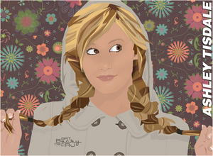 Vector-Ashley Tisdale