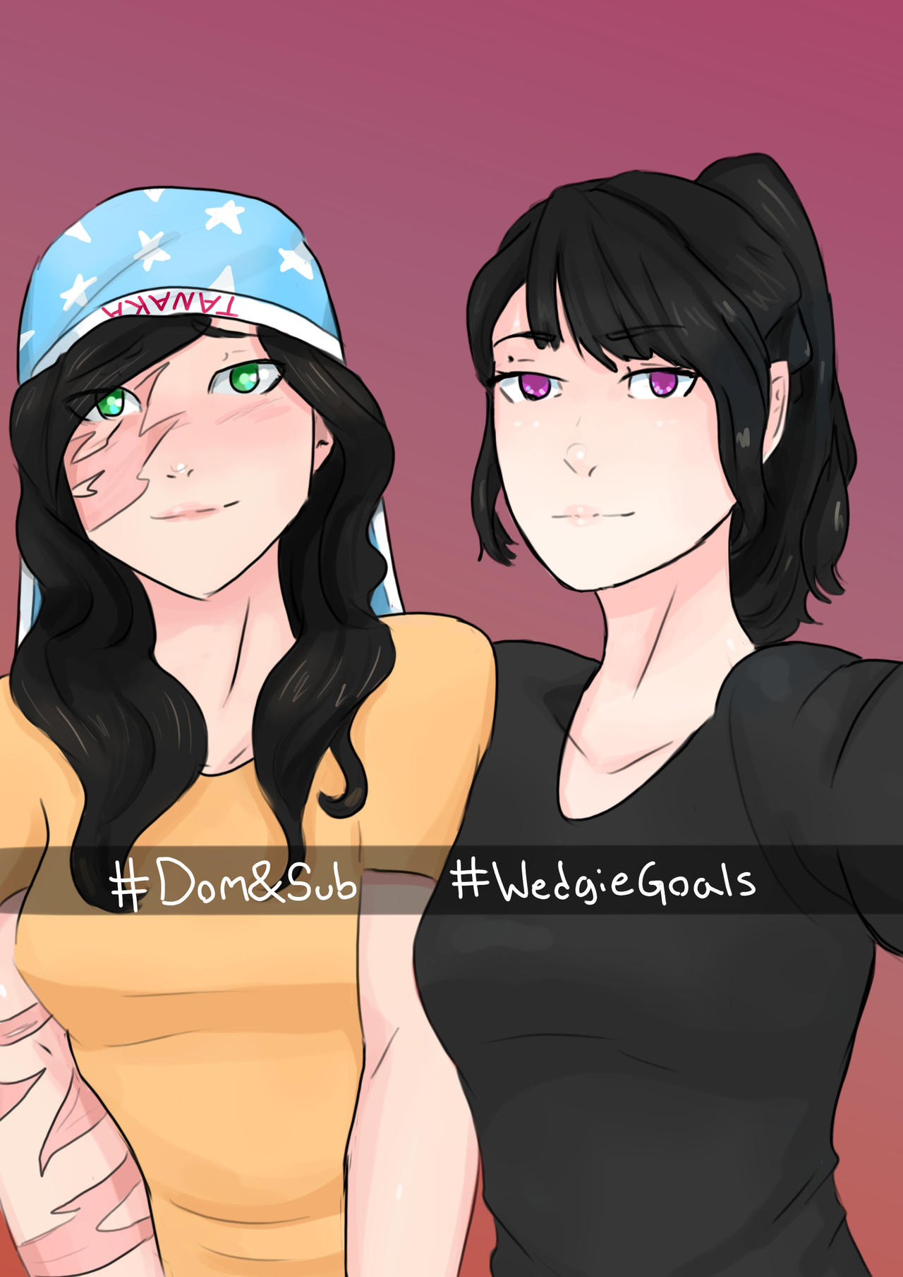Dom and Sub Selfie by Gubblenub on DeviantArt