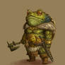 CONCEPT : Toad warrior