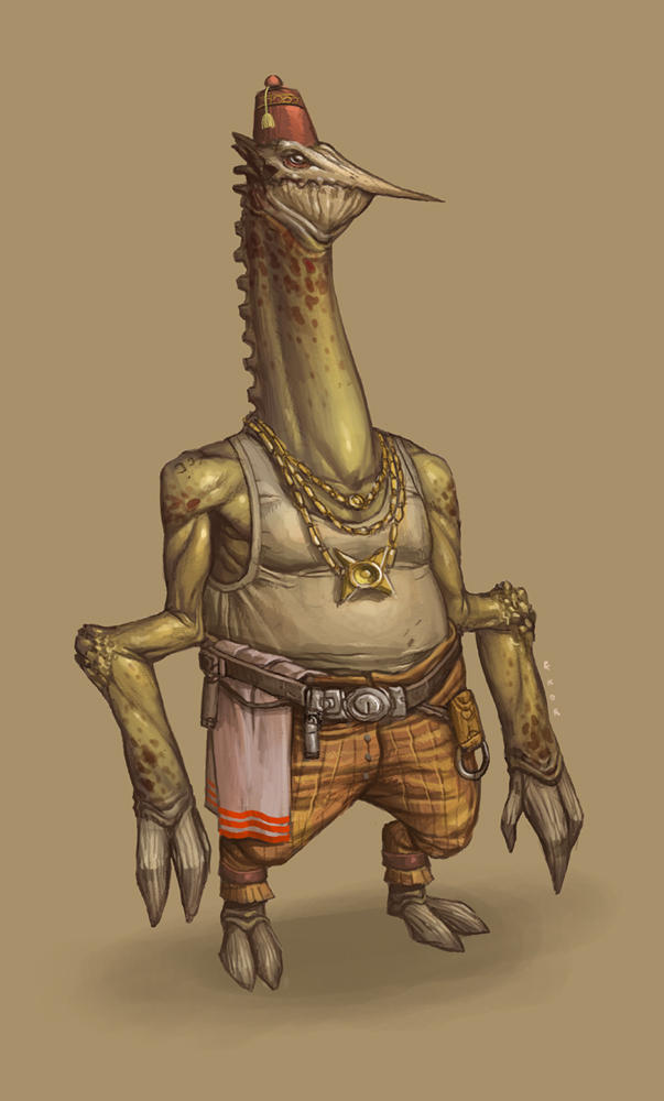 CONCEPT: Alien merchant by Ancorgil on DeviantArt