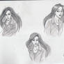 Elisa Maza sketches