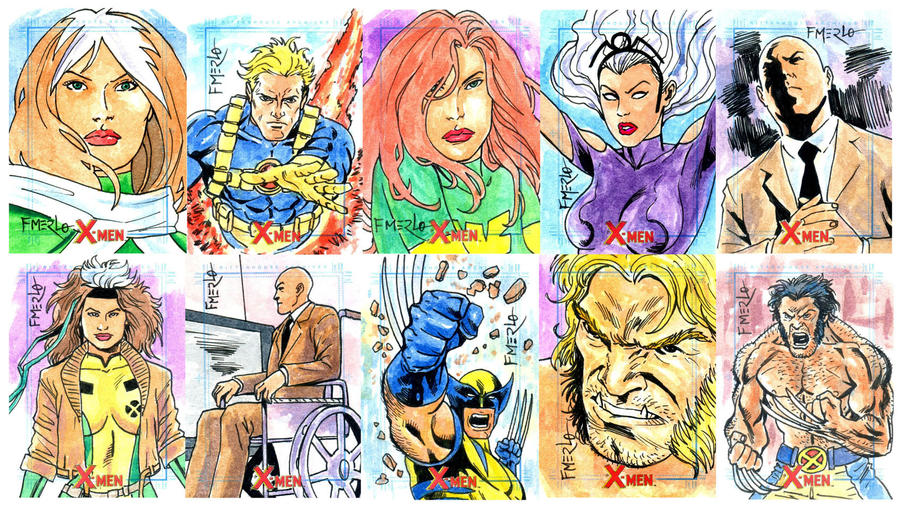 More X-Men Sketch Cards