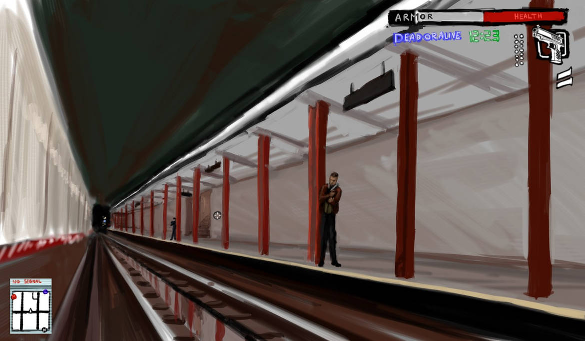 Subway IV by DeimosSaturn on DeviantArt