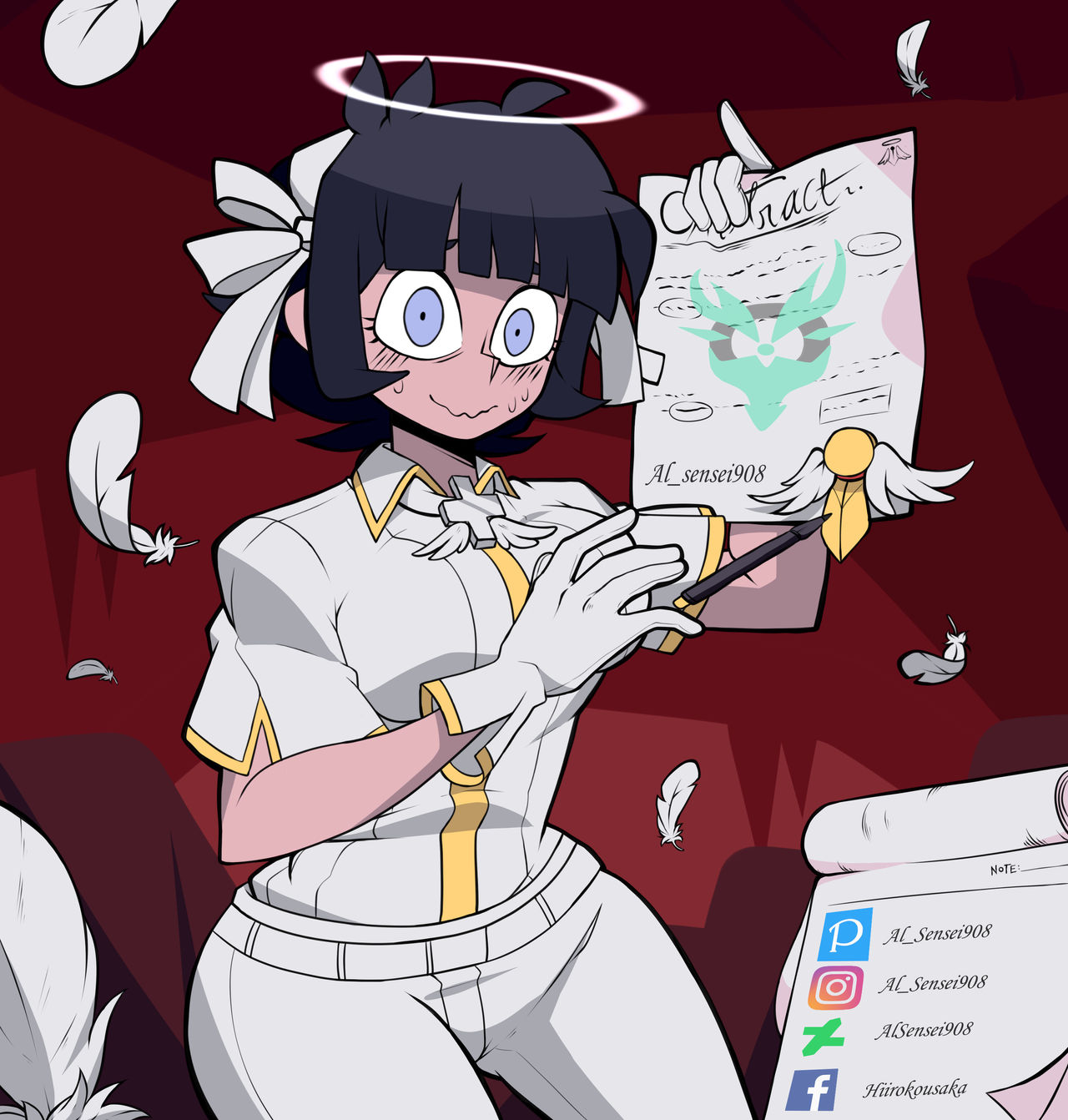 Helltaker - Azazel by alsensei908 on DeviantArt