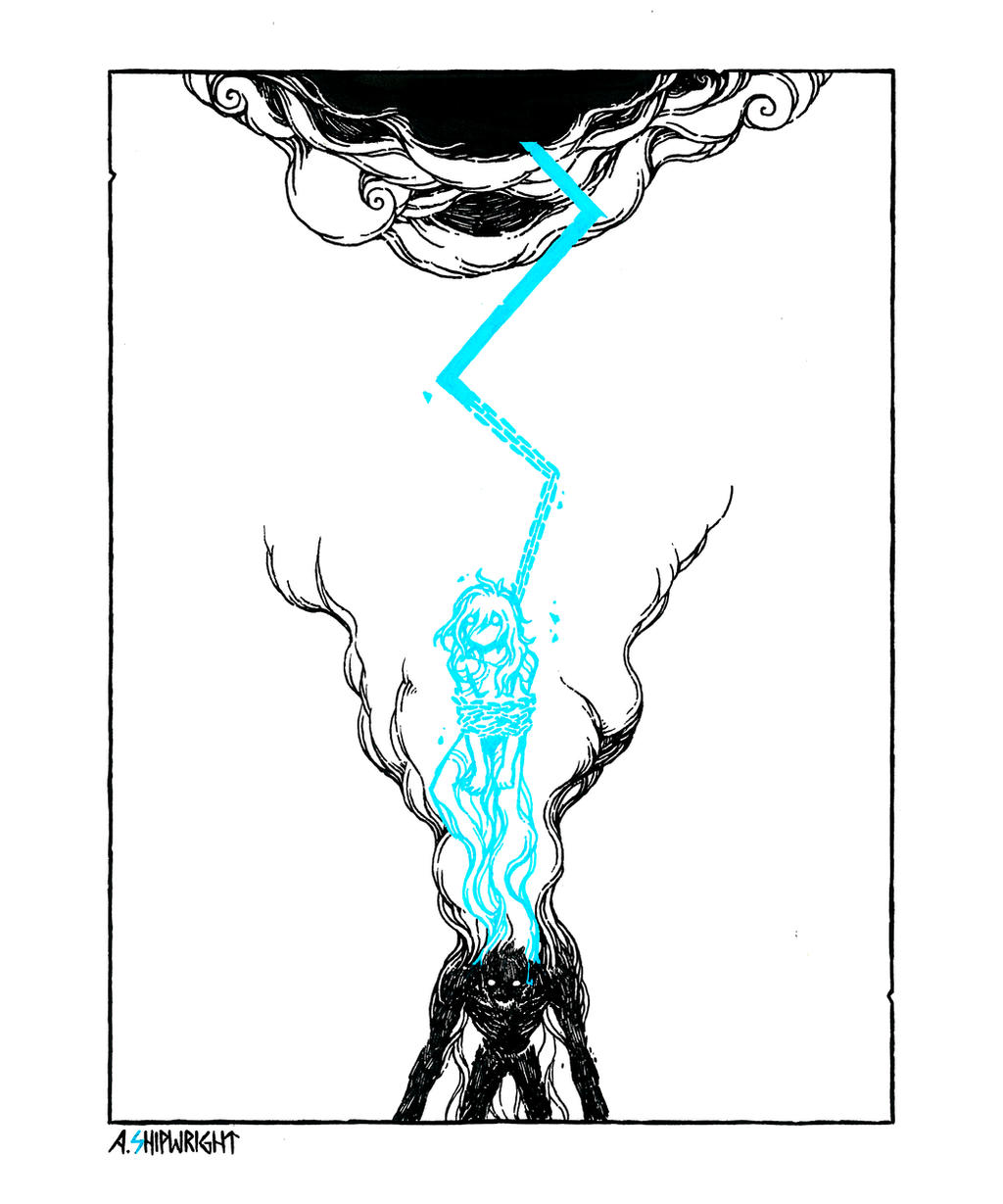 Chain Lightning Design Chain Lightning by ashpwright on DeviantArt