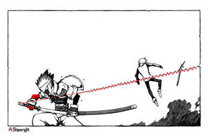 Swordsman of Red Thread