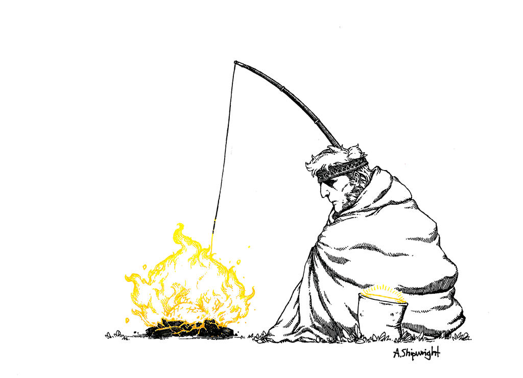 Fire Fish by ashpwright on DeviantArt