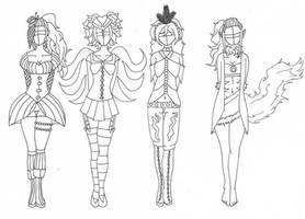 ~Outfit Design Adoptables (ALL OPEN) Part2