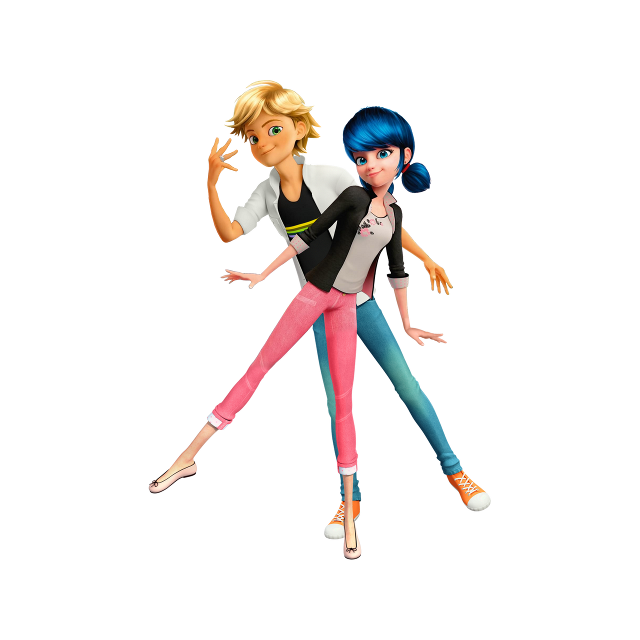 Adrien and Marinette by Kenderline on DeviantArt