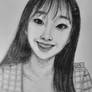 Chuu Portrait Sketch