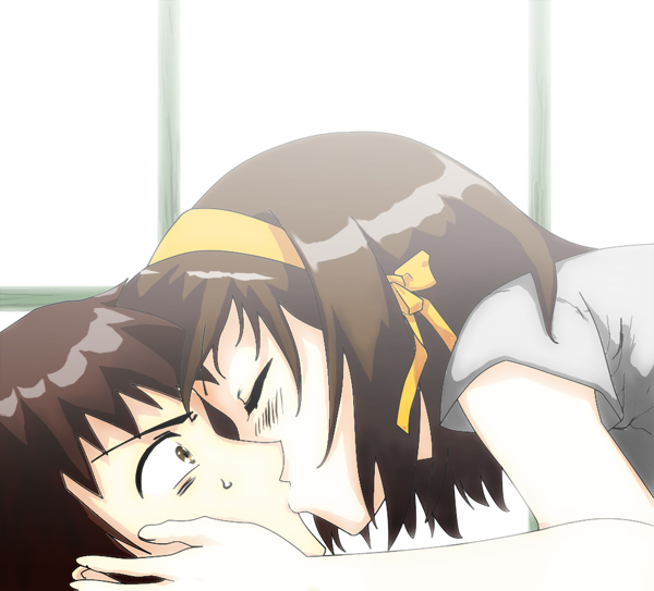 The Kiss of Haruhi Suzumiya