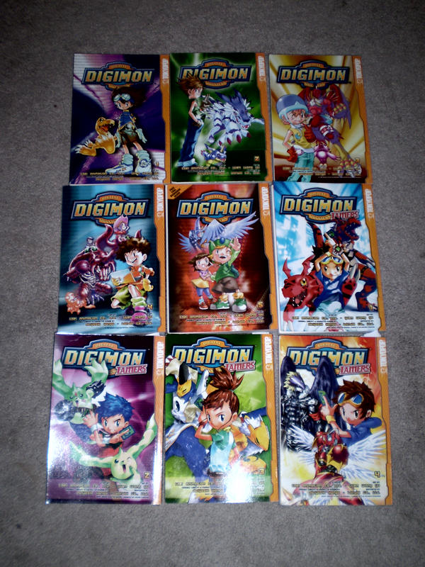 Digimon Manga collection