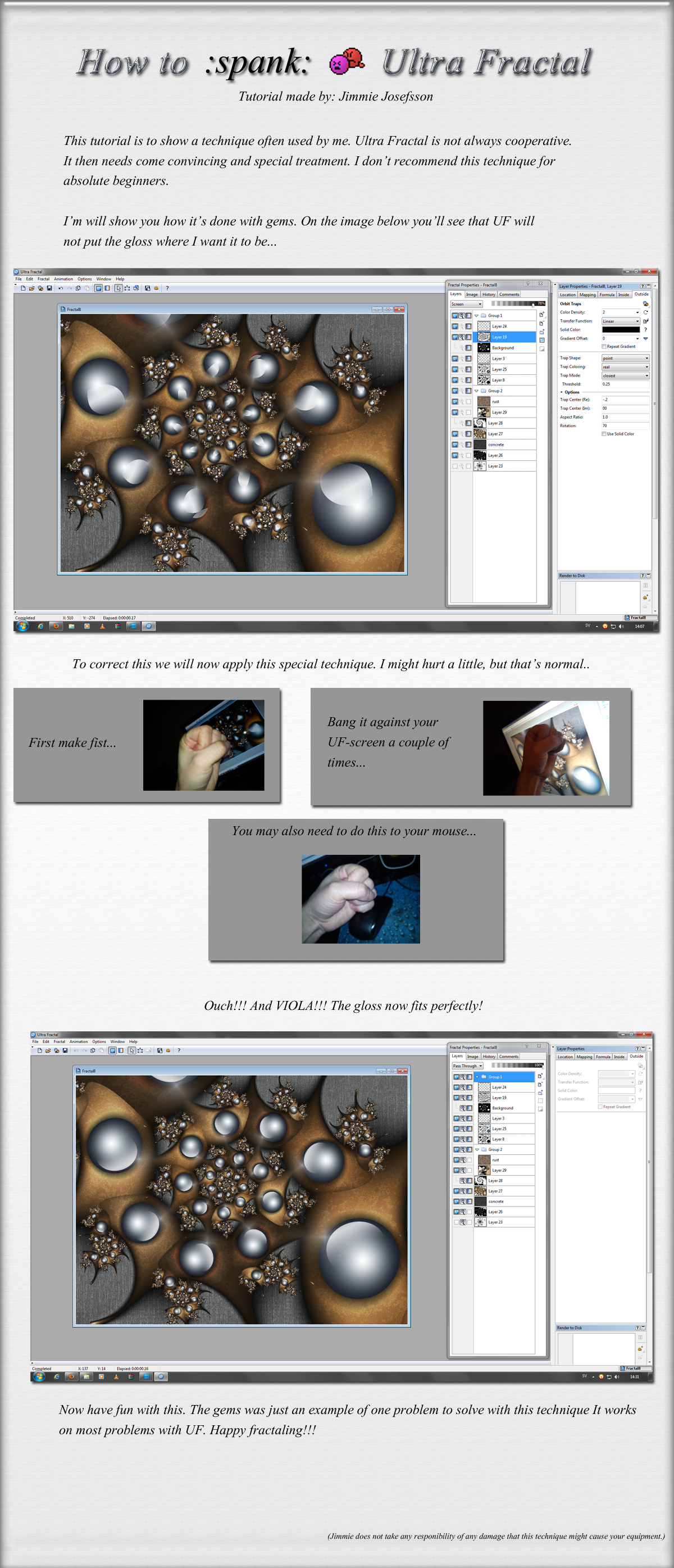 Ultra Fractal Spanking Tutorial