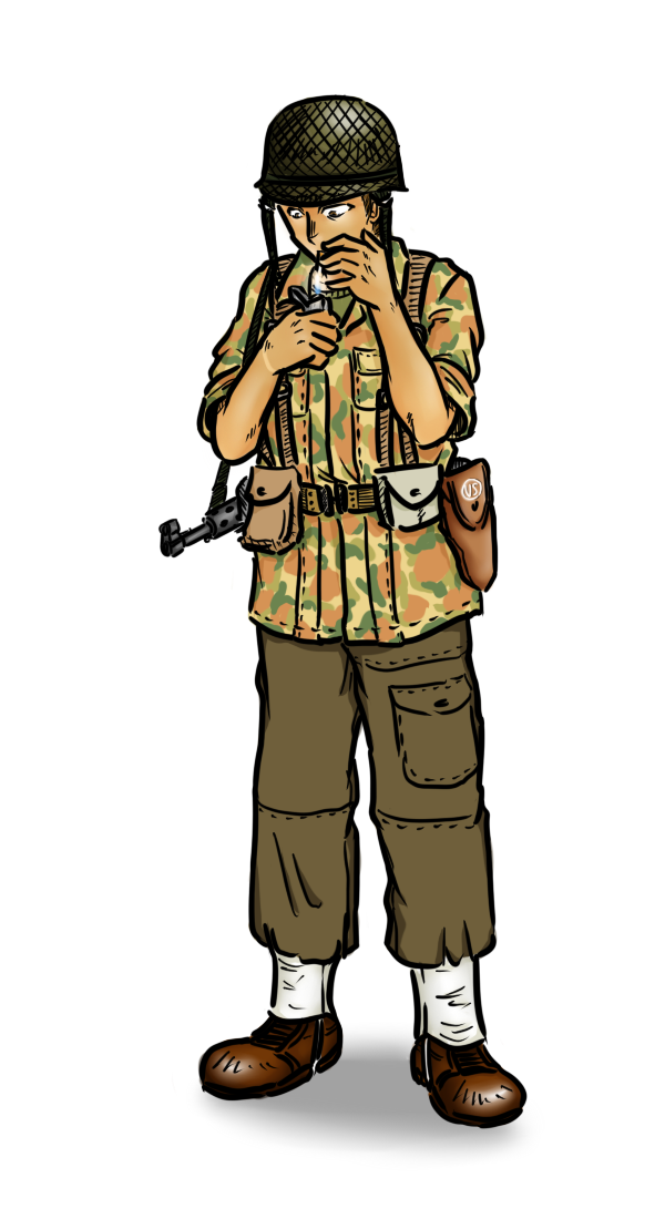 French Indochina Paratrooper