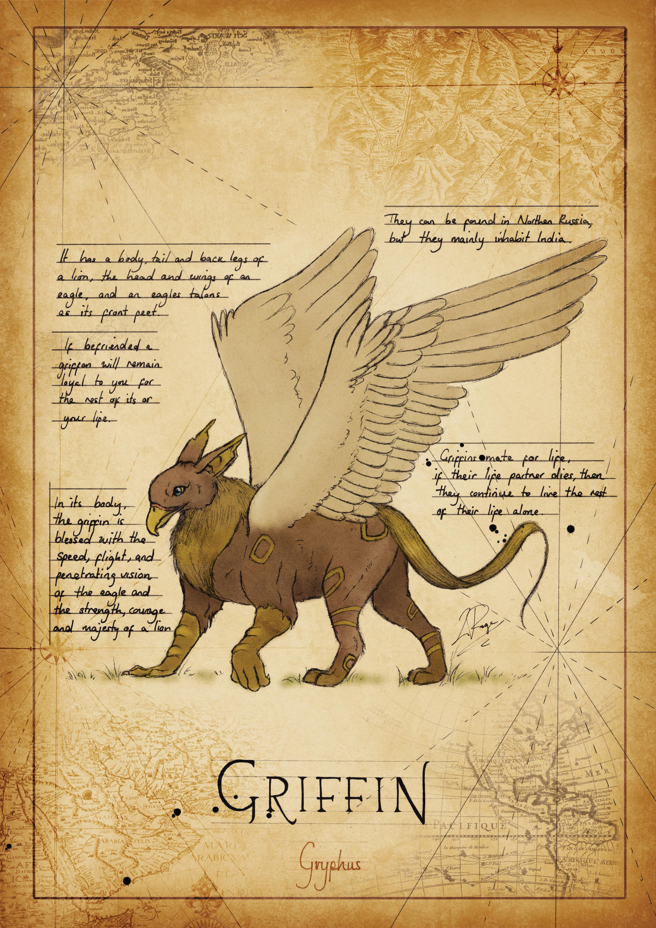 The Griffin by LaurenceAndrewPage on DeviantArt