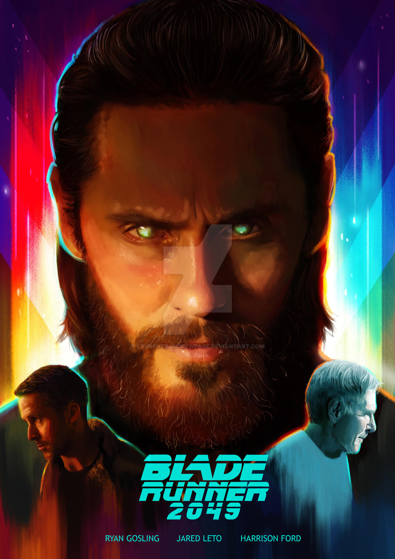 Blade Runner 2049 Poster Painting By Laurenceandrewpage On Deviantart
