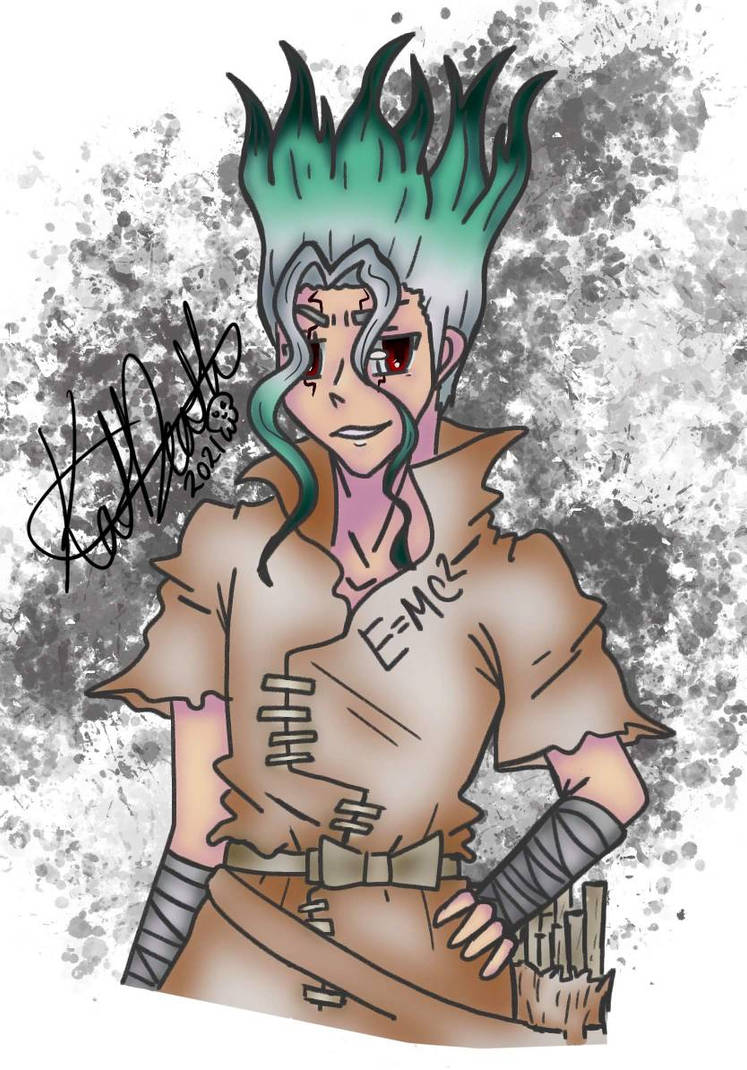 Senku by KatDeathArts on DeviantArt